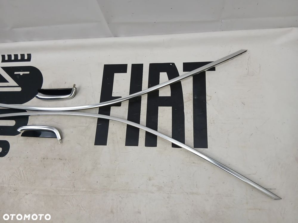 Listwa dachowa listwy dachowe lewa prawa komplet chrom Maserati Ghibli - 3