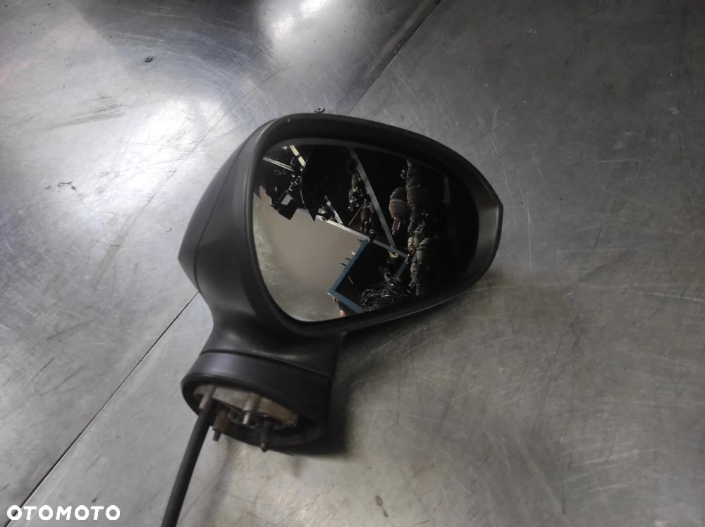 SEAT IBIZA 4 LUSTERKO PRAWE MANUALNE CZARNA STRUKTURA WYSYŁKA !!! - 5