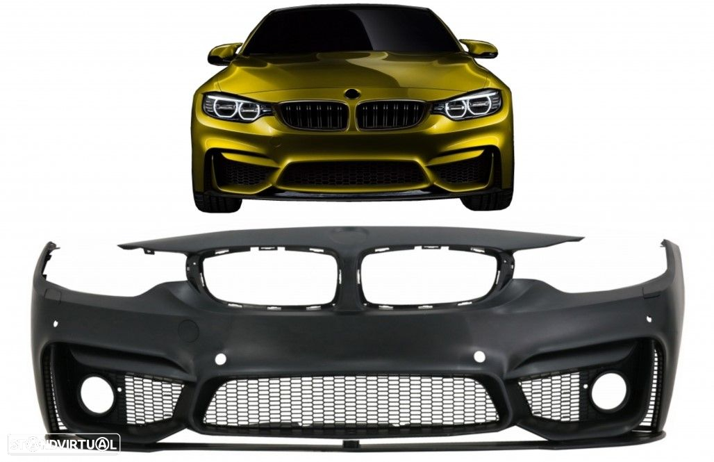 Para-choques Bmw Série 4 F32 F33 F36 (2013 a 2019) Look M4 - 6