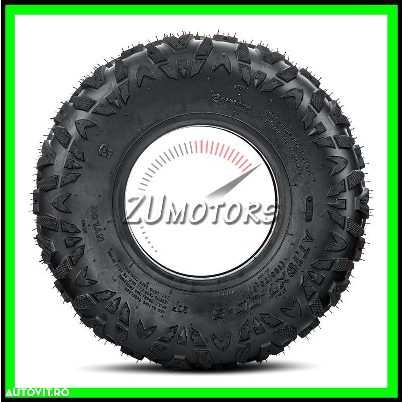 CAUCIUC ATV 19X7-8 Anvelopa ATV 19x7x8 profil BIGHORN - 3
