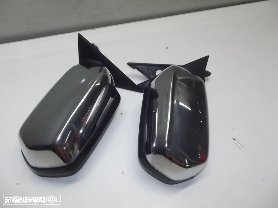 bmw 735 I par de espelhos cromados - 2
