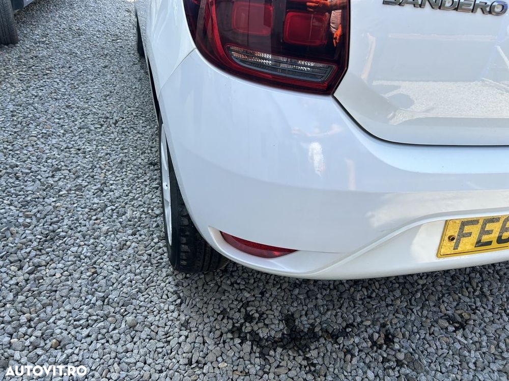Bara spate Dacia Sandero 2 Facelift 2016 - 2020 Hatchback 4 Usi ALB (1327) - 2