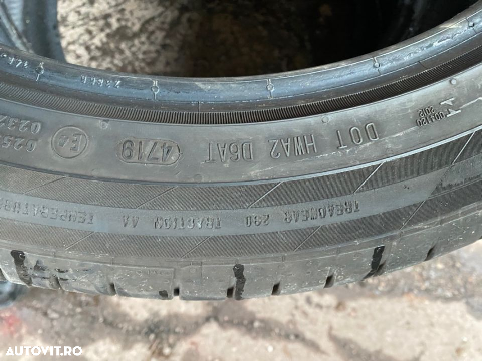 vand 2 anvelope 245/45/19 continental de vară ca noi - 6