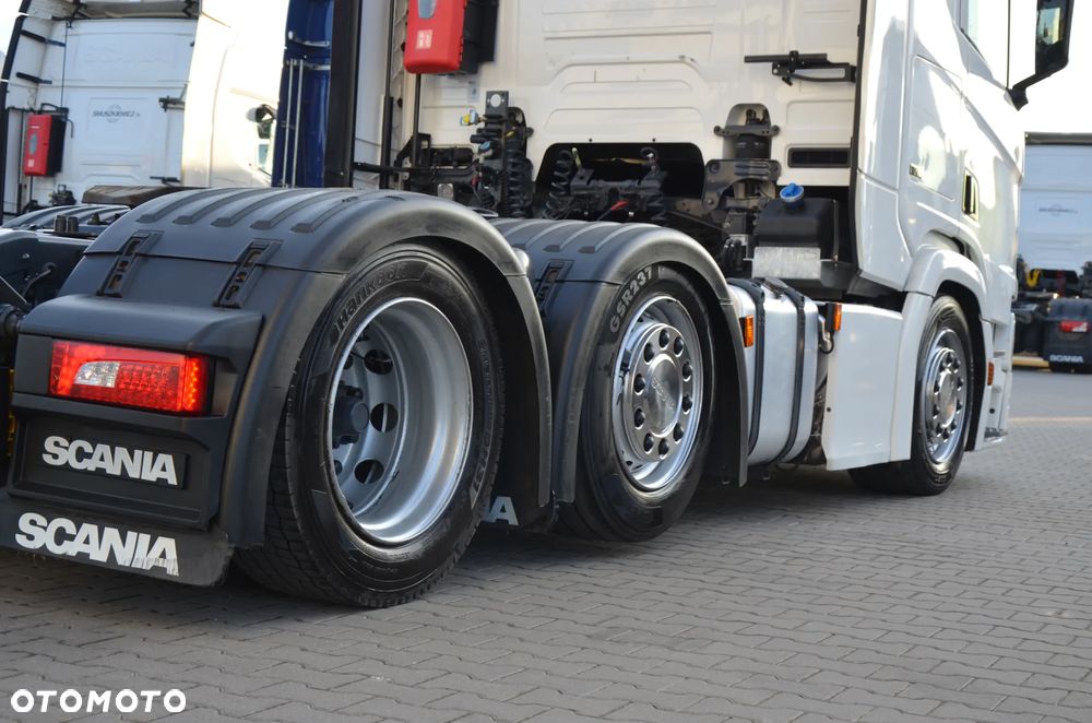Scania R / 6x2 PUSHER /MEGA/ FULL AIR / KLIMA P/ LED/ WAGA / ACC / NAVI 2047 - 16