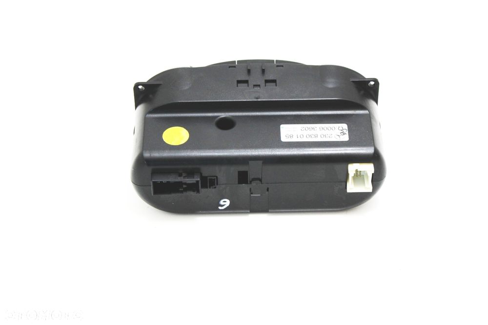 Panel sterownik klimatyzacji OE Mercedes SL R230 W230 A2308300185 Europa - 9