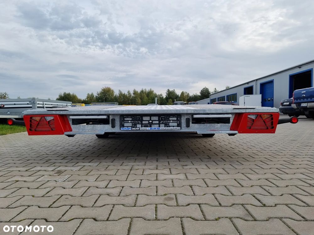 TA-NO Scorpio 55 PREMIUM laweta 3 osiowa 5.5m 3500kg DMC najazdy niski załadunek - 21