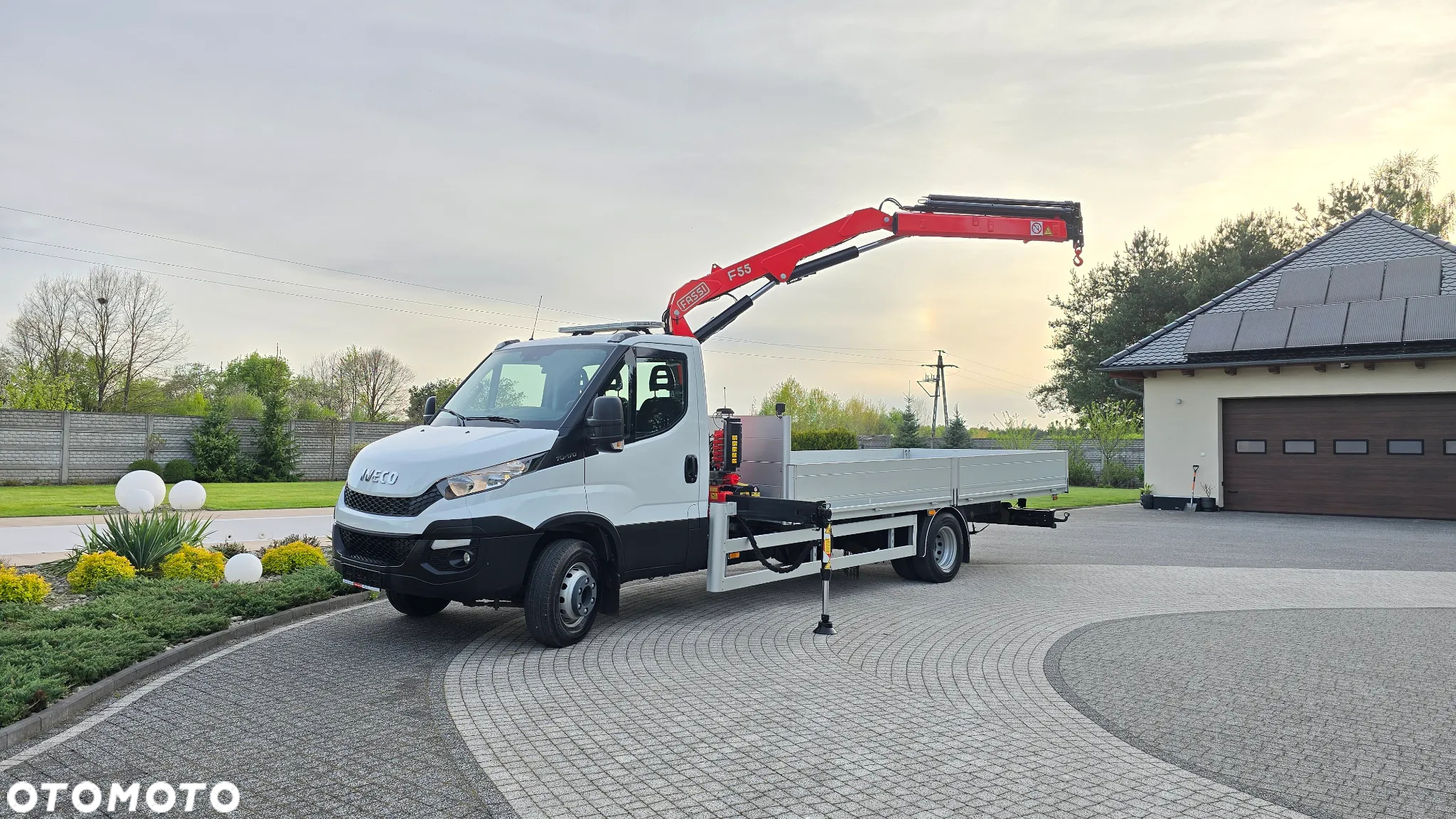 Iveco Daily 70C17 CRANE FASSI F55 - 28
