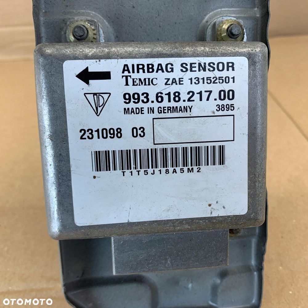 Moduł Sensor Airbag Porsche 911 Carrera 993 95R - 1
