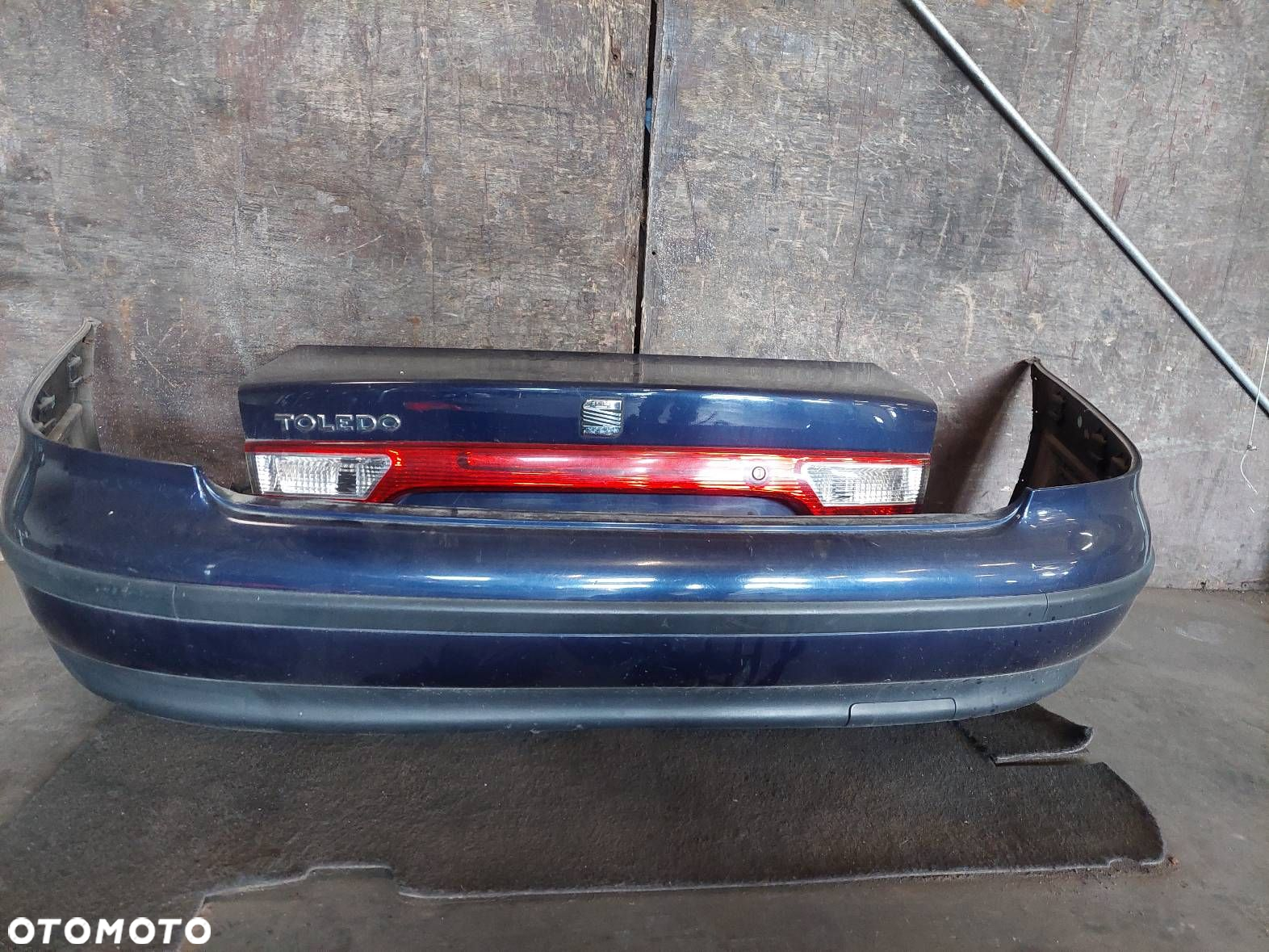 KOMPLETNY TYŁ KLAPA BAGAŻNIKA ZDERZAK TYŁ LAMPY SEAT TOLEDO II LB5N - 5
