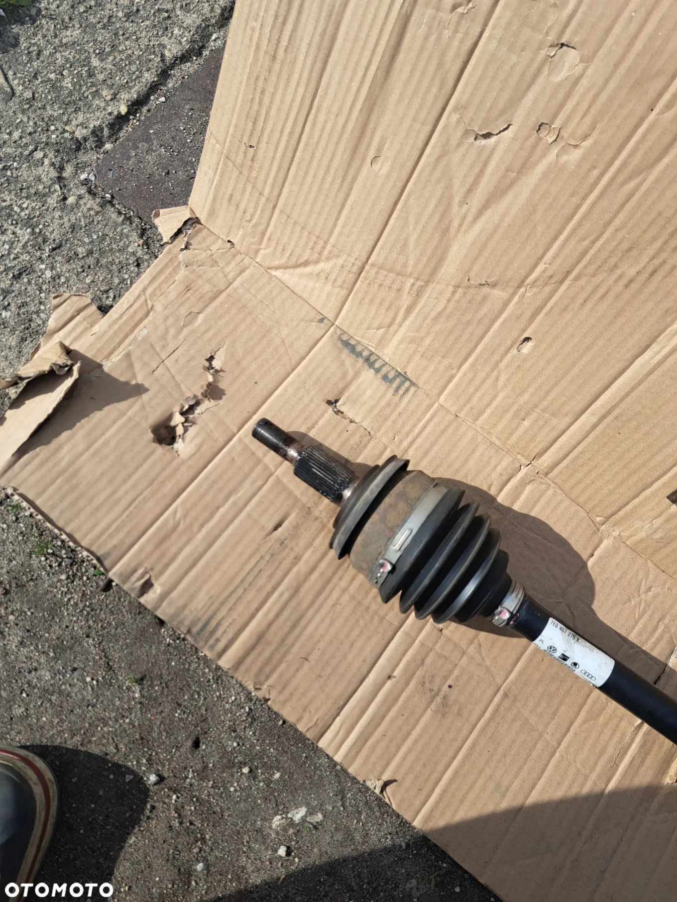 półoś prawa przód przednia VW T5 T-5 Lift 7E0407276K 7E0407761J - 3