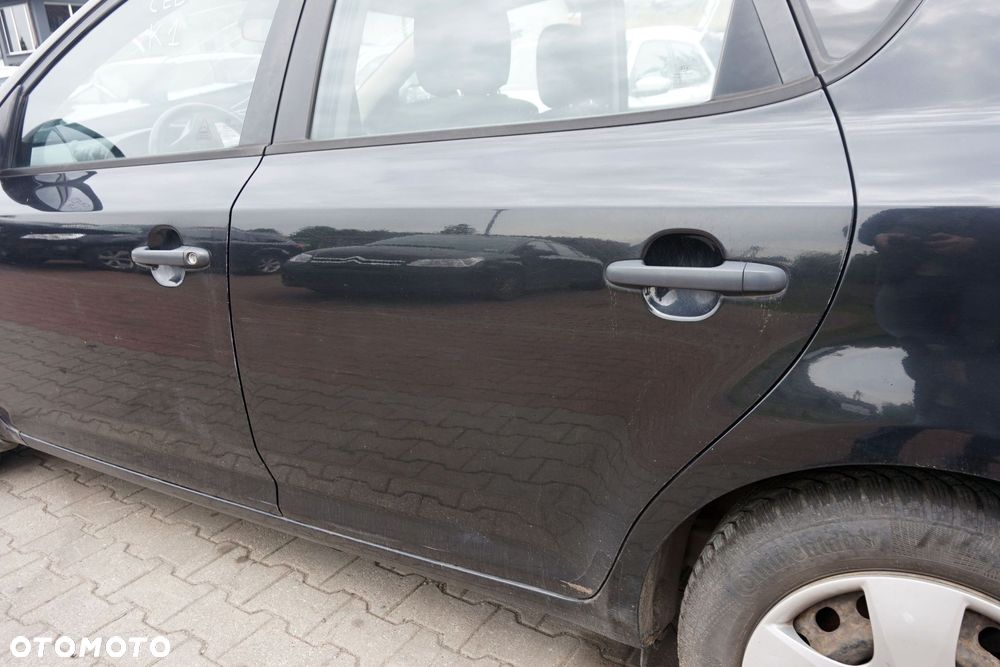 DRZWI TYLNE LEWE CEED I 5D HB 1K  CZARNY KIA 2006-2009 - 2