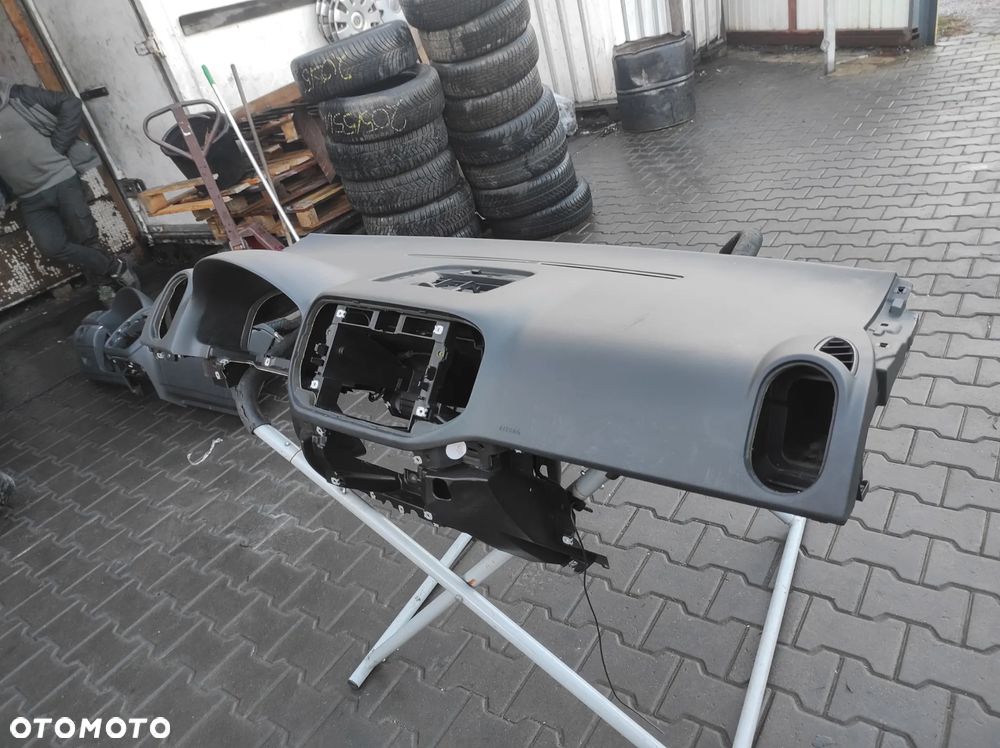 KONSOLA KOKPIT DESKA ROZDZIELCZA VW GOLF 5 PLUS 6 PLUS EUROPA AIR BAG ORGINAŁ ZESTAW KOMPLET !!!!! - 2