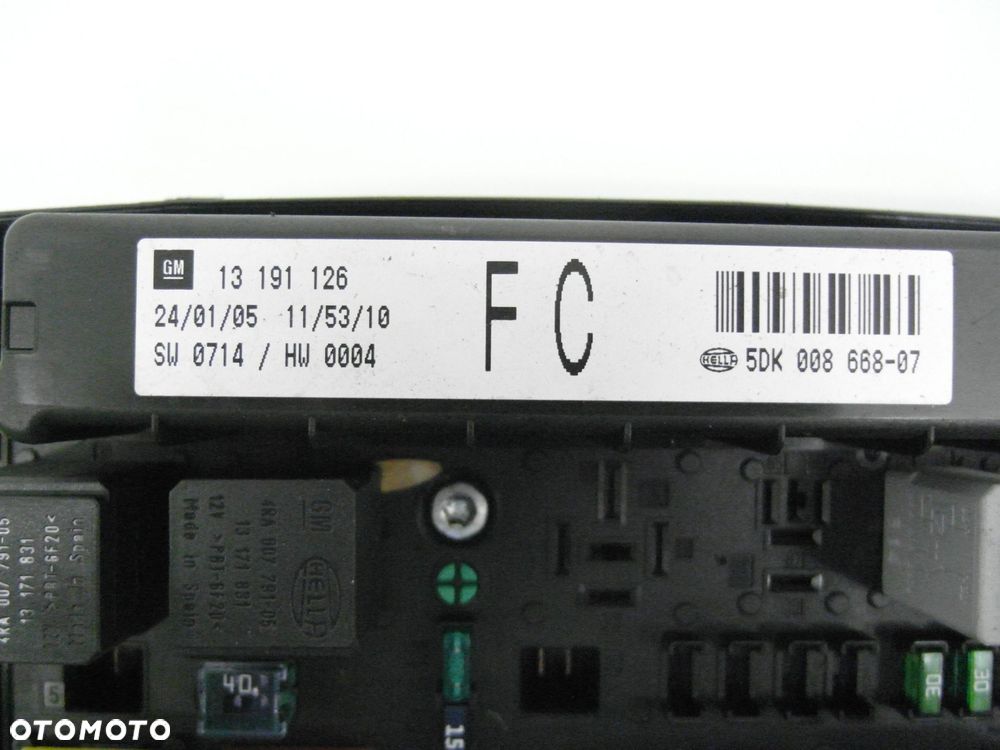 STACYJKA STEROWNIK OPEL ASTRA III H 1.6 - Z 16 XEP 12230740 13172010 - 15