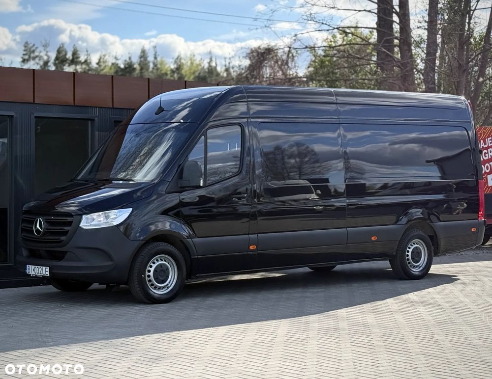 Mercedes-Benz Sprinter 314 CDI / Maxi L3 H2 / 2020 Rok Produkcji /  Automat 7G Tronic / 2.143cm3 OM651 / Czarny / Zarejestrowany w PL - 3