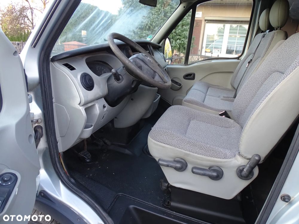 Opel MOVANO 2,5 DCI 145KM-L4 H3-MAX-JUMBO- KLIMA ,6 OSÓB - BRYGADÓWKA, - 5