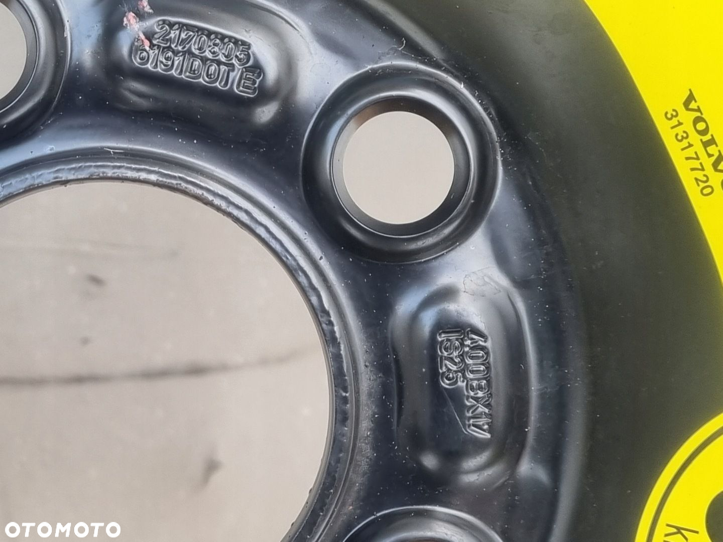 Volvo XC60 KOŁO DOJAZDOWE dojazdówka 125/80 R17 31302356 2170805 - 4