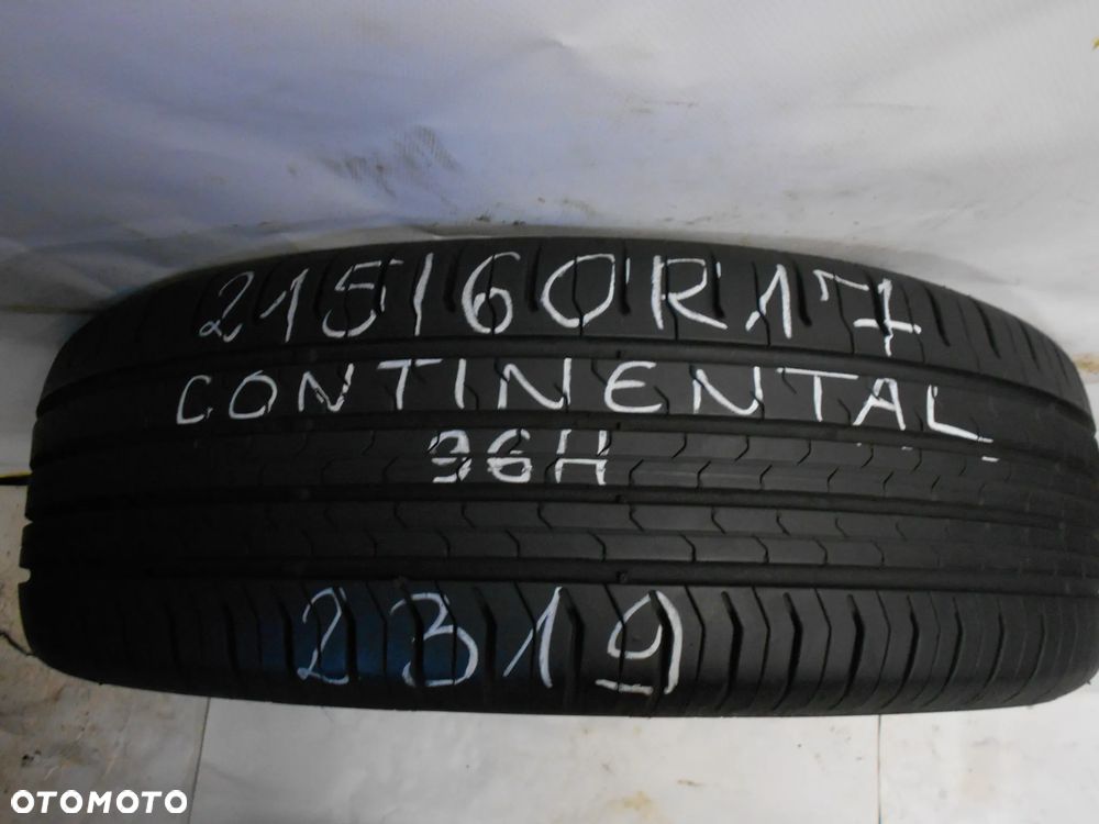 OPONA POJEDYNKA 215/60R17 CONTINENTAL CONTI ECO CONTACT 5 DOT 2319 7MM - 1