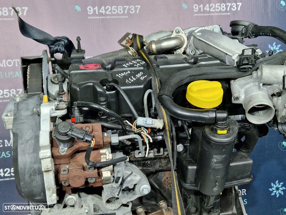 Motor usado F9Q818 RENAULT SCENIC II 2 1.9 DCI 130CV MEGANE LAGUNA F9Q 818 - 3