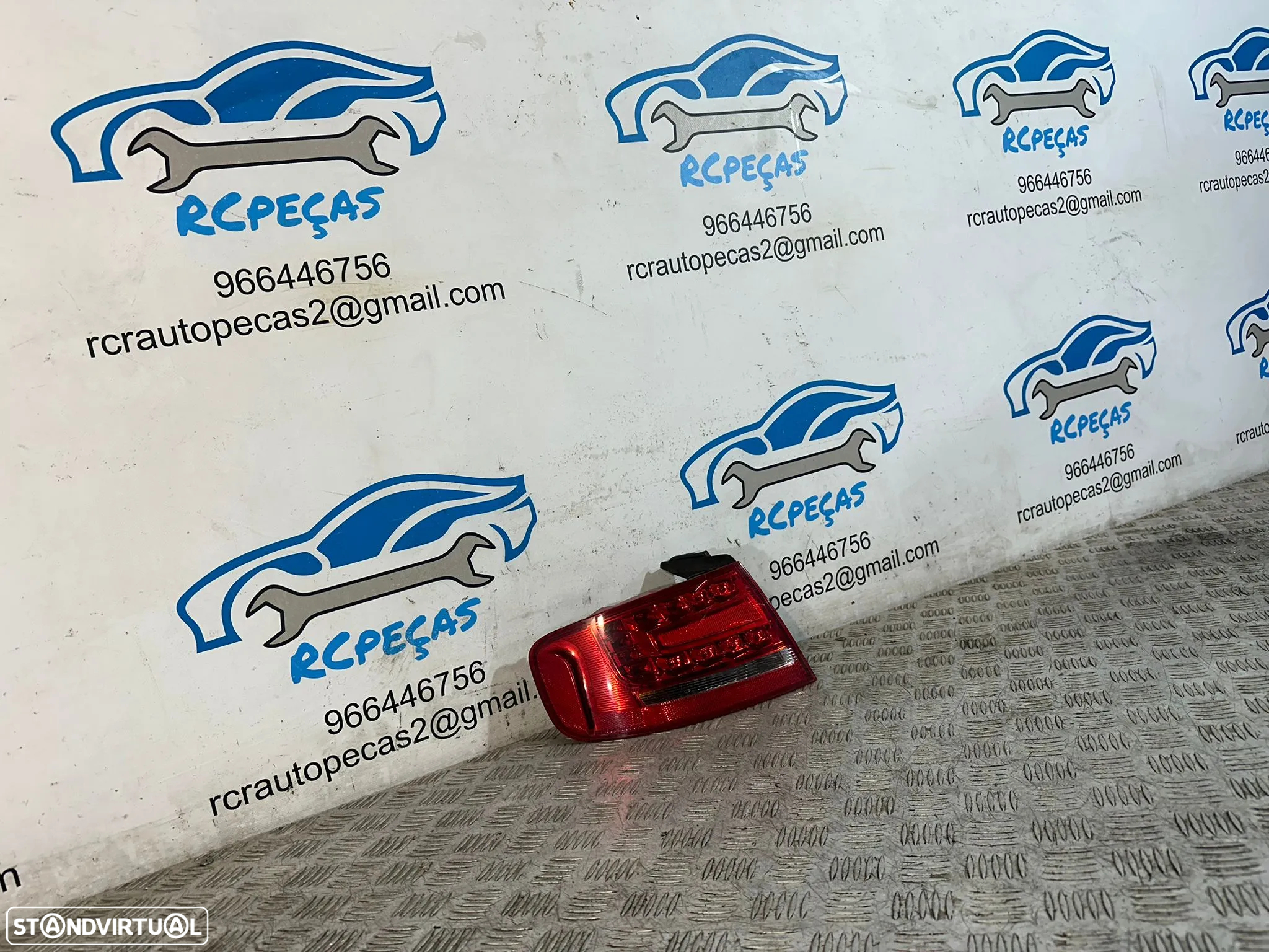 .Farolim Traseiro Trás Esquerdo Original Audi A4 B8 Sedan Carro 2007 a 2015 - 2