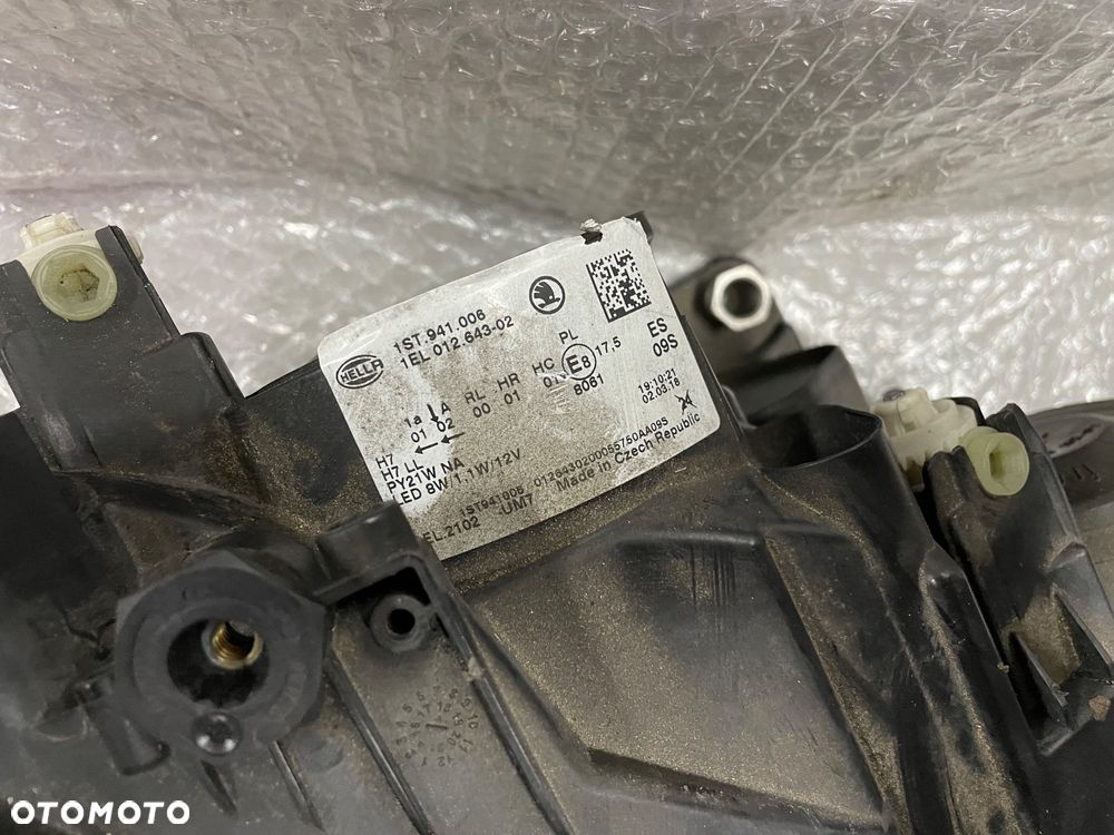 LAMPA PRAWA H7 LED SKODA CITIGO LIFT 1ST941006 - 8