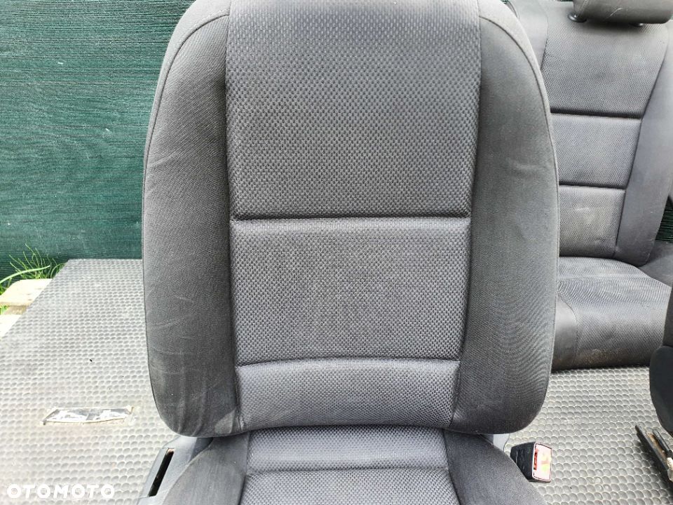 Fotele Fotel Kanapa Skladana Welur Czarny Soul Audi A4 B6 Sedan Kombi - 11