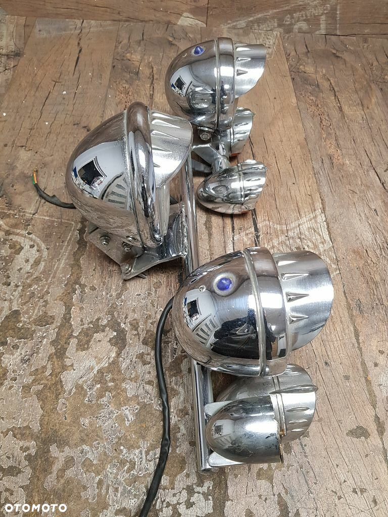 Lampy lightbar stelaż reflektor kierunkowskaz Chopper Cruiser - 7