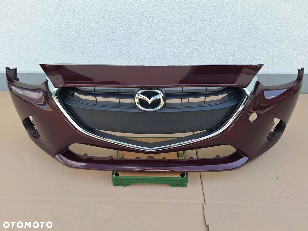 MAZDA II 2 14- 15-18r ZDERZAK PRZÓD PRZEDNI ORYG MAZDA DB5J-50031 WYSYŁKA 24H - 1