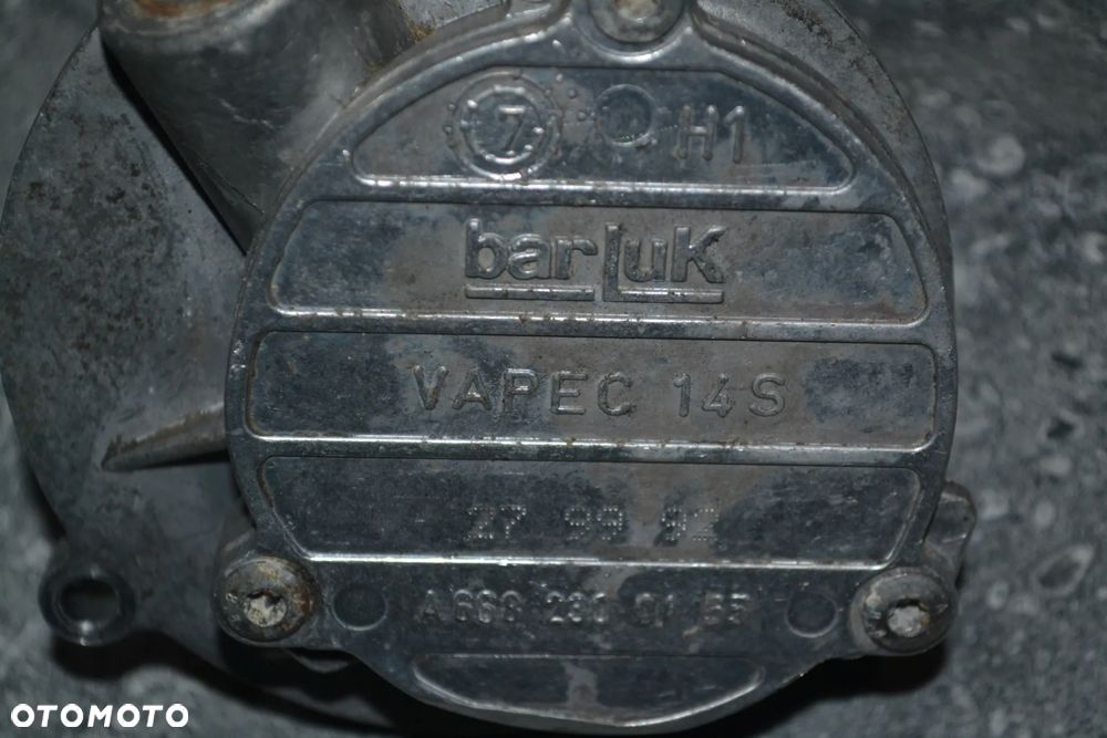 MERCEDES 1,7 CDI POMPA VACUM 6682300165 - 3