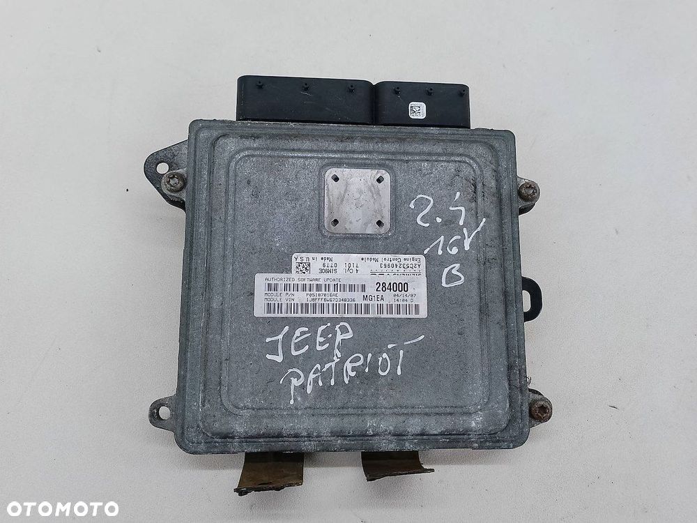 KOMPUTER, STEROWNIK JEEP PATRIOT P05187816AE  A2C53240963 2.4 16V - 1