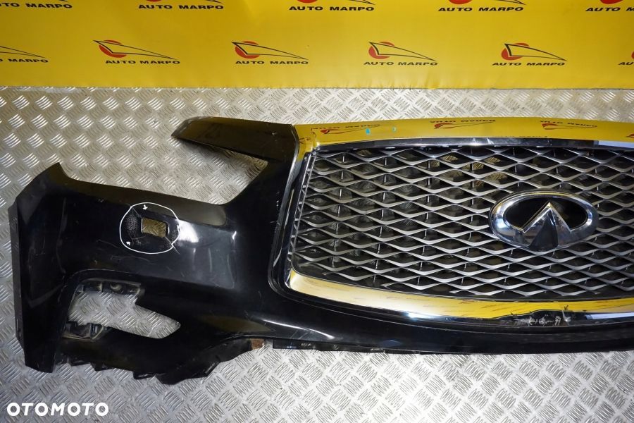 INFINITI QX80 2018 2019 2020 Zderzak Przód Przedni Atrapa Grill USA - 7