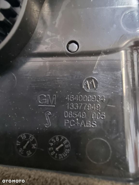 OPEL CORSA E KRATKA NAWIEWU PRZYCISK ŚWIATEŁ AWARYJNYCH 13363976 - 7