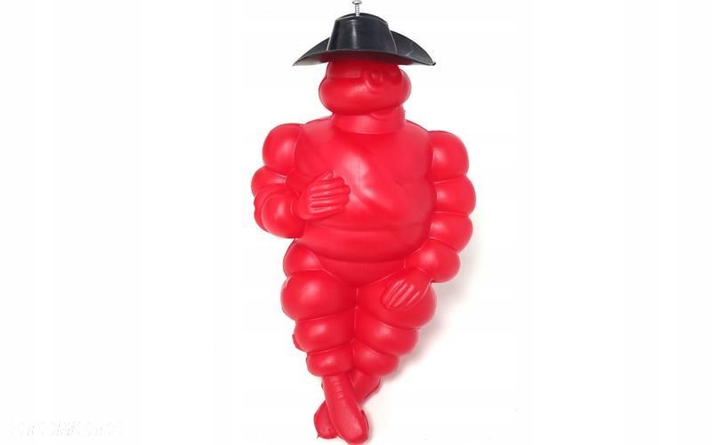 figurka ozdobna czerwona 33cm scania man daf mercedes - 1