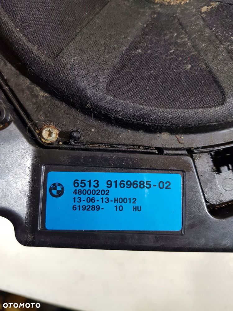 głośnik niskotonowy lewy 9169685 bmw f10 f11 lift eur - 9