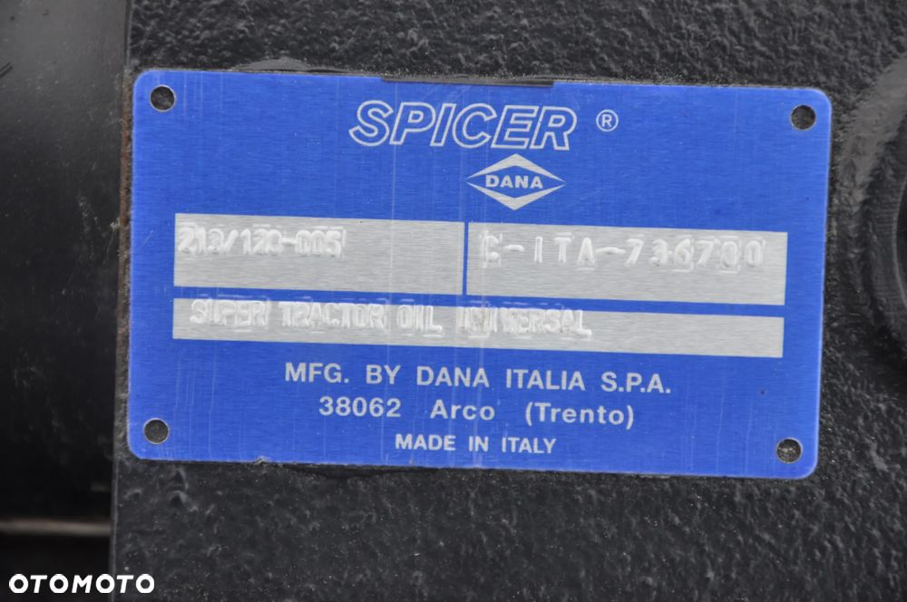 Most napedowy spicer dana Manitou jcb 10 szpilek - 4