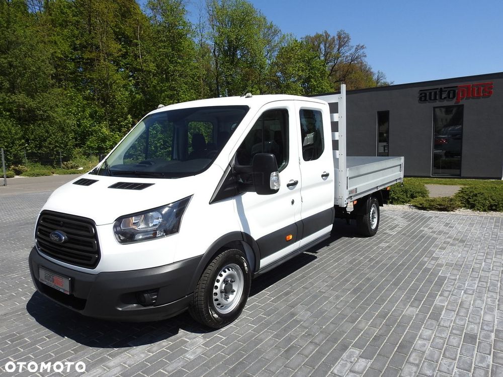Ford TRANSIT SKRZYNIA PODWÓJNA KABINA DOKA 7 MIEJSC KLIMATYZACJA  130KM - 7