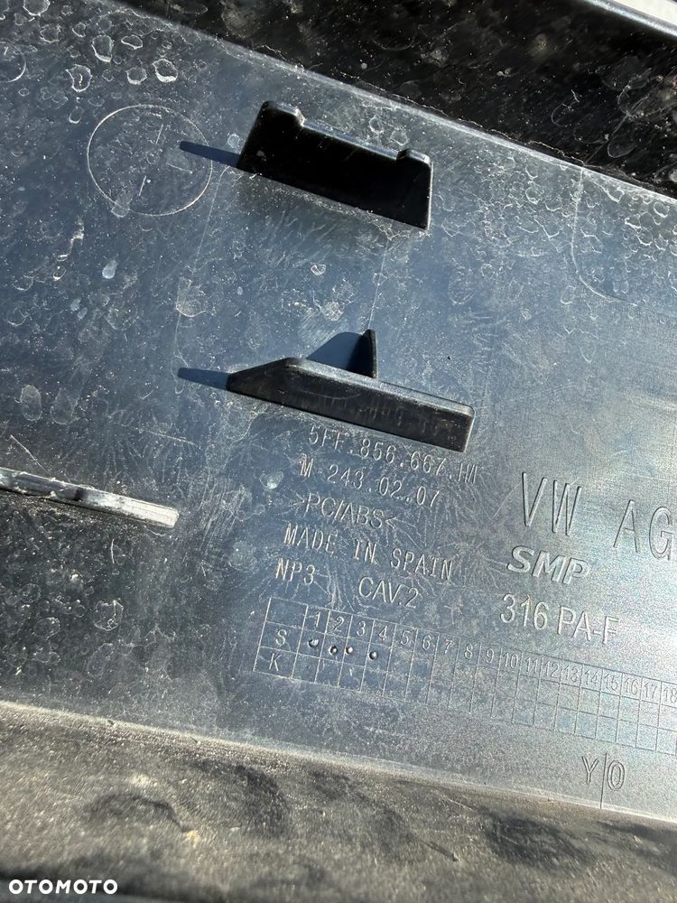 ATRAPA GRIL KRATKA ZDERZAKA PRZEDNIEGO CUPRA FORMENTOR LIFT 5FF856667 H/F - 10