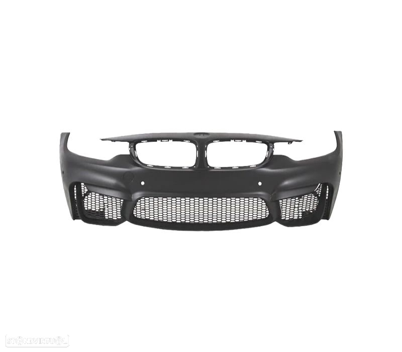 PÁRA-CHOQUES DIANTEIRO BMW F32 F33 F36 13-18 LOOK M4 PDC + SPOILER LIP - 3