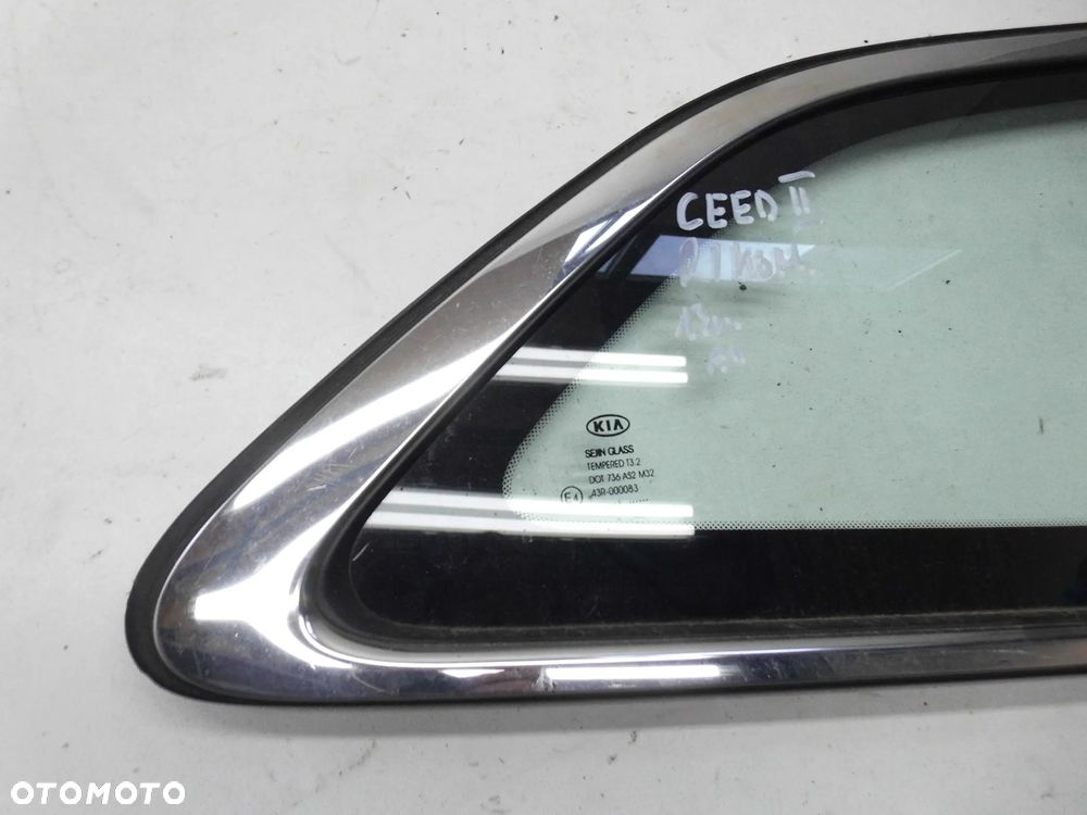 SZYBA KAROSERYJNA KIA CEED II KOMBI 2013r. PRAWA TYLNA CHROM - 3