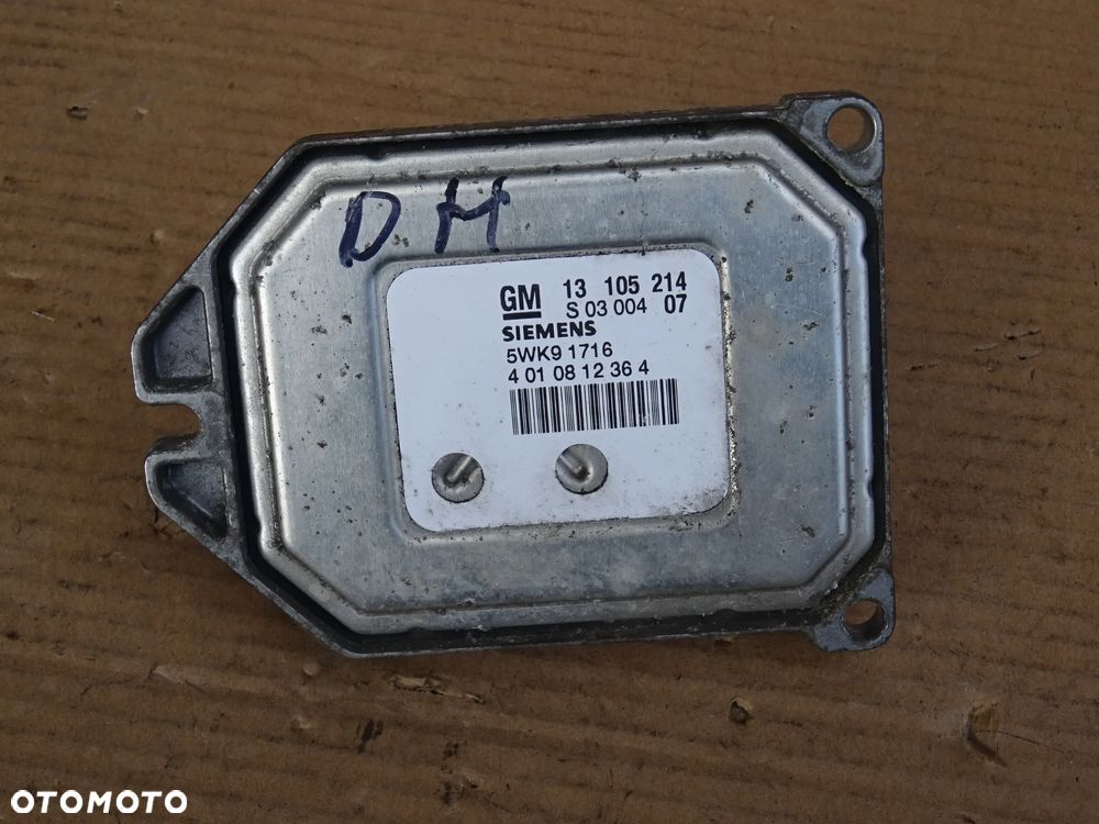KOMPUTER STEROWNIK SILNIKA KOMPLET IMMO 1,8 Z18XE OPEL MERIVA ASTRA ZAFIRA VECTRA - 5