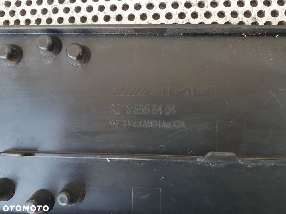 Mercedes W213 E AMG LIFT Podkładka Pod Tablice Ramka - 8