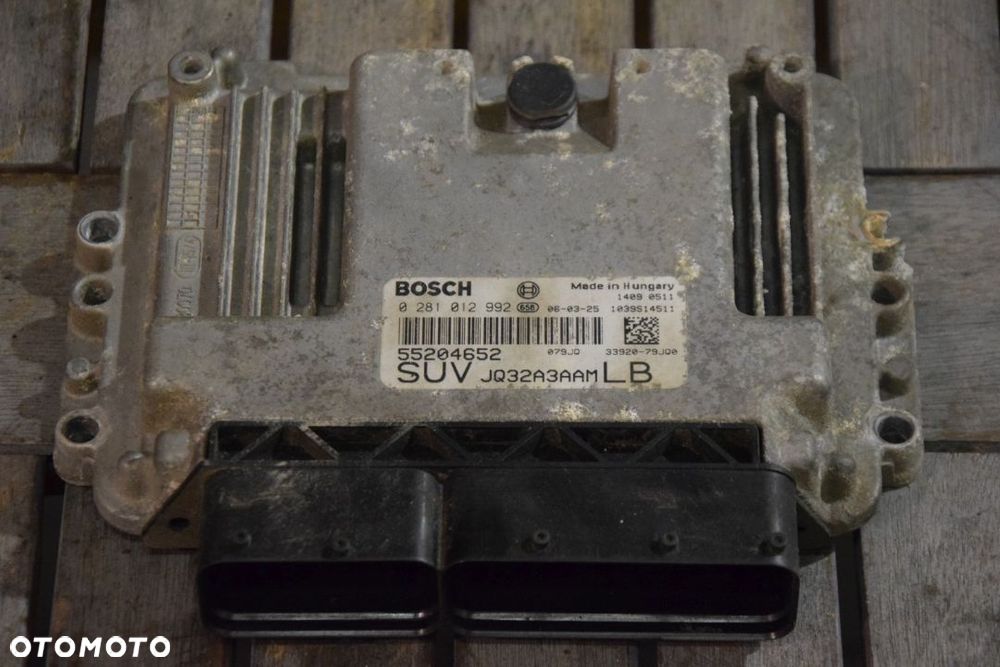 Suzuki SX4 / Fiat Sedici 1.9 DDIS / Sterownik silnika 0281012992
