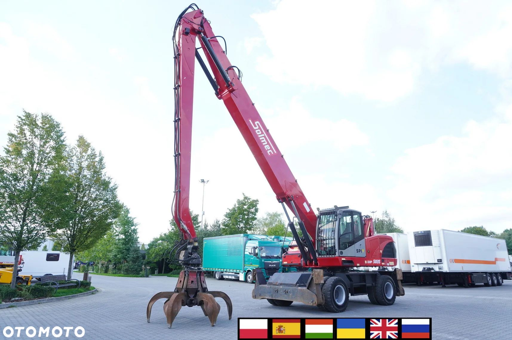 Inny Maszyna przeładunkowa Solmec EXP 5035 / 6000 MTH ! / 37t - 1