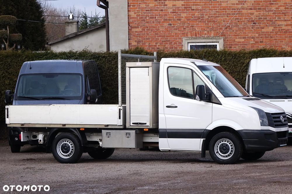 Volkswagen Crafter 2.0 163KM 3-osobowy + skrzynia ładunkowa