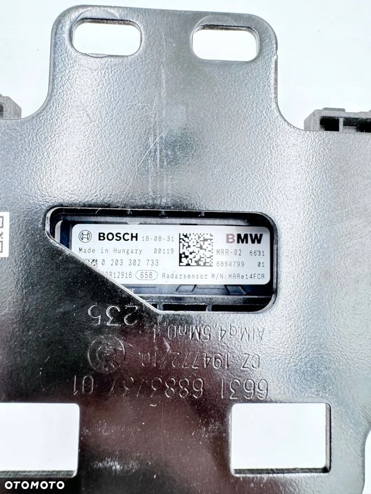 BMW F40 G30 G07 G05 G06 RADAR TEMPOMATU AKTYWNEGO ACC SENSOR 6894799 - 2