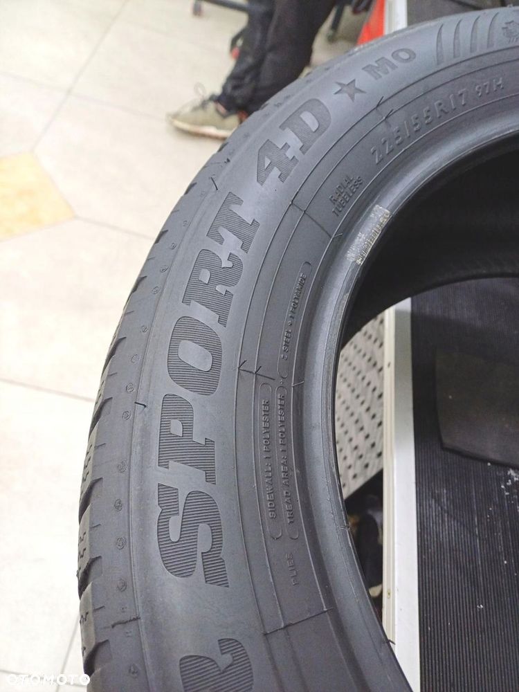 4x 225/55r17 dunlop 2023 opony zimowe 52114 - 7
