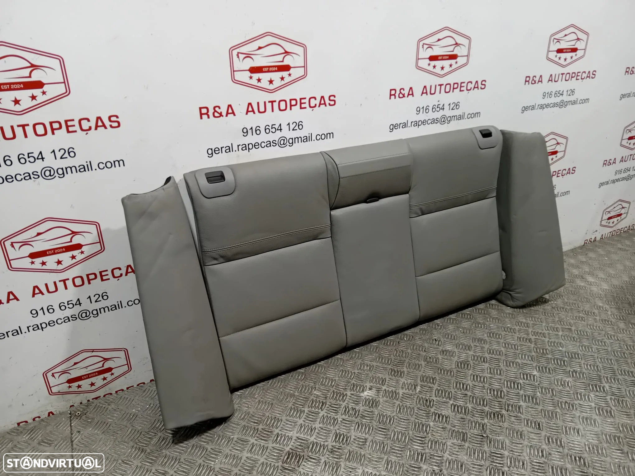 Conjunto Bancos Trás Traseiro Frente Frontal BMW Série 3 Cabriolet E93 em Pele Original - 14