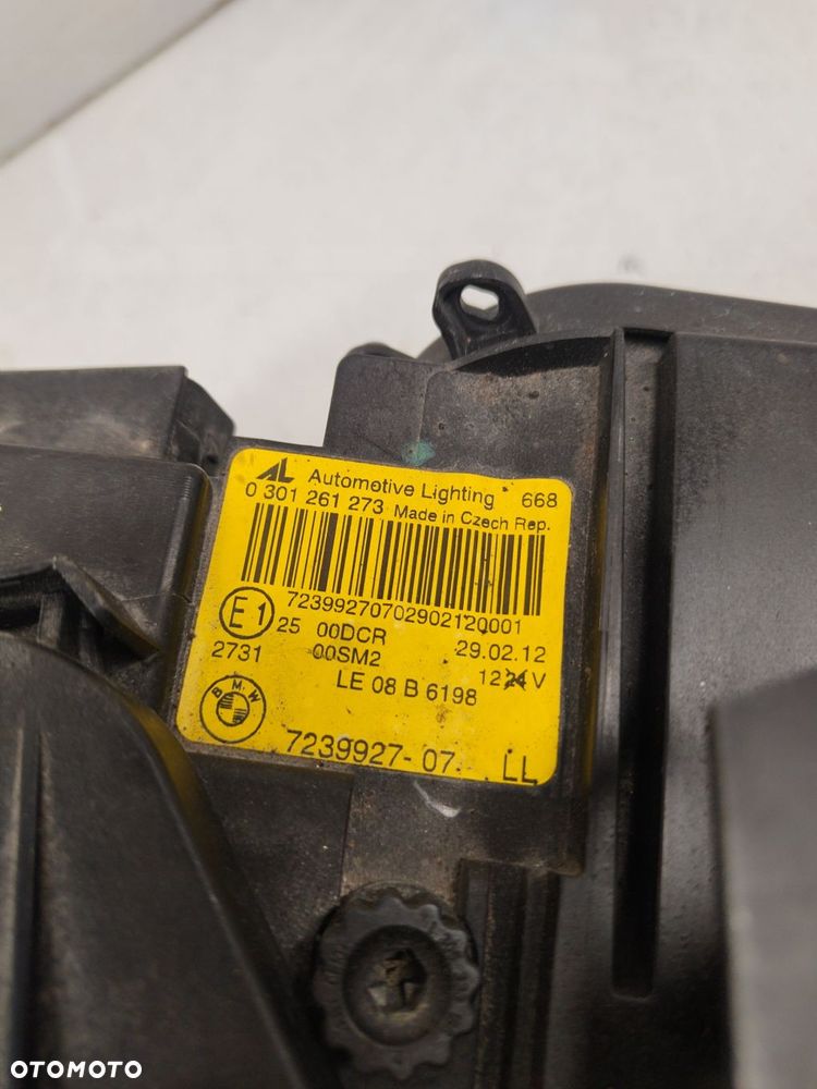 bmw iii 3 e92 e93 xenon lift lampa lewy przód 7239927 - 5