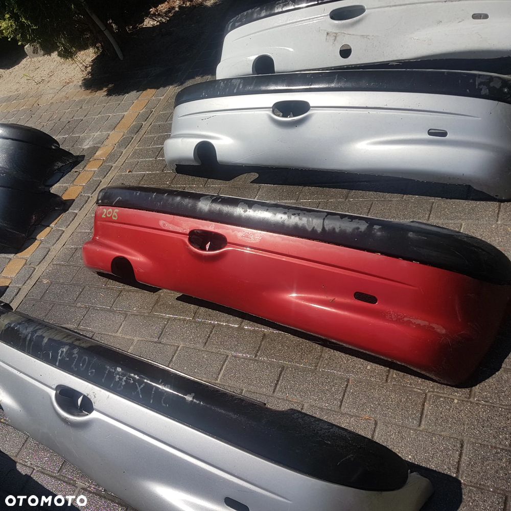 zderzak  przód przedni tył tylny peugeot 206 106 Posiadam prawie wszystkie części do tego modelu - 19
