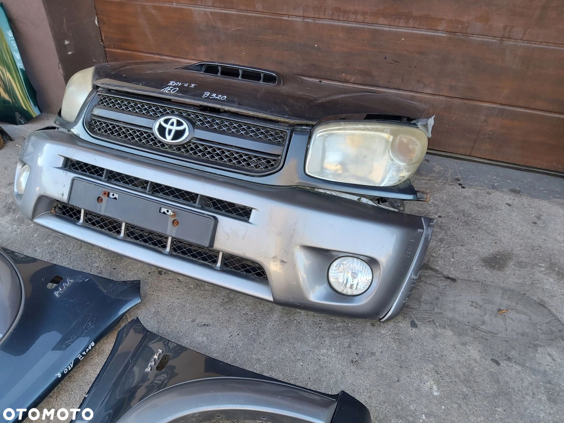 Toyota Rav4 II LIFT kompletny przód zderzak maska grill - 6