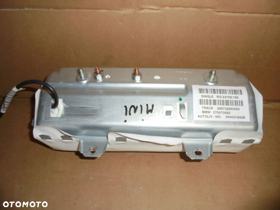 Poduszki Airbag napinacze MINI COOPER ONE R56 R55 - 3